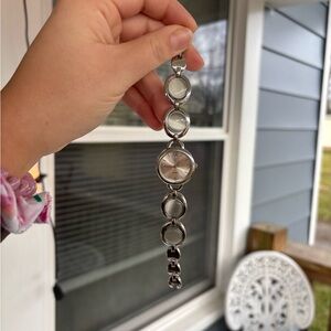 Vintage silver tone watch